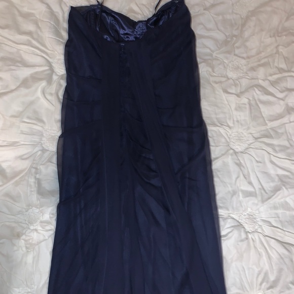 BRAND NEW Aidan Maddox Strapless Gown - Picture 6 of 7